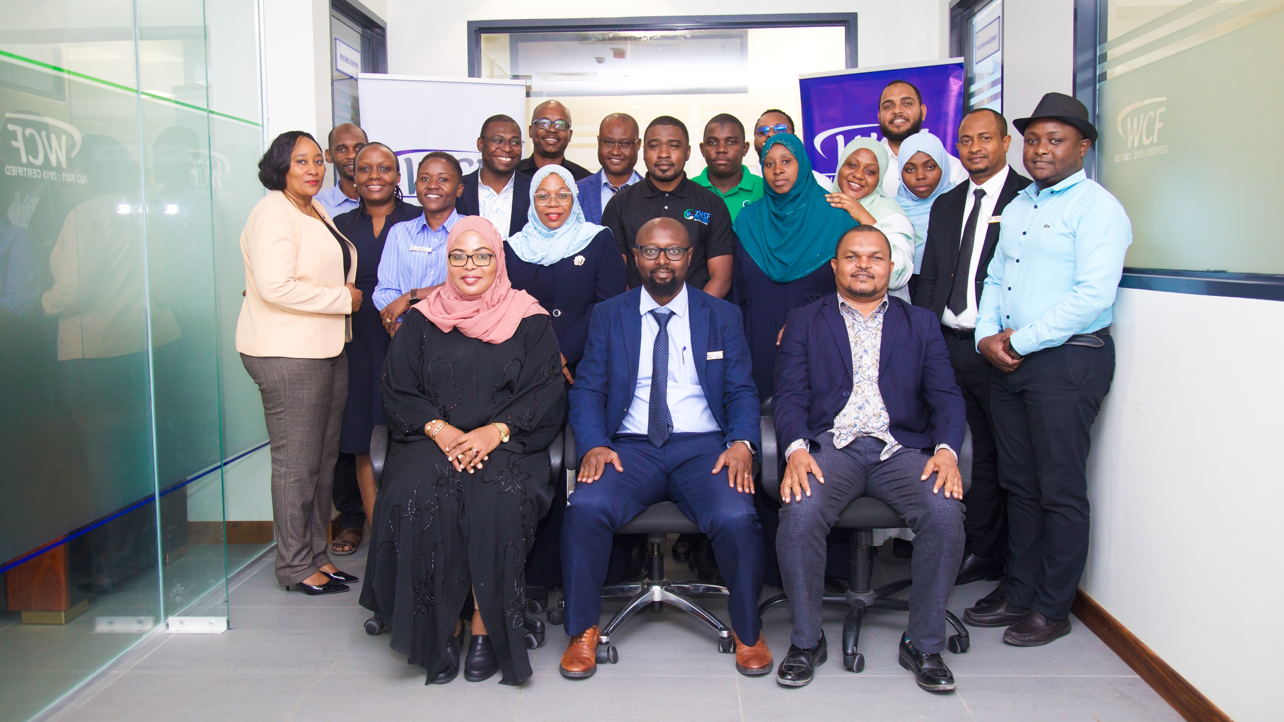 MFUKO WA HUDUMA ZA AFYA ZANZIBAR (ZHSF) NA WCF WABADILISHANA UZOEFU